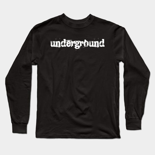 underground logo Long Sleeve T-Shirt by lkn